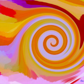 Digital Arts titled "Rainbow" by Roberto Bartoccini, Original Artwork, Digital Painting