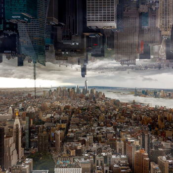 Фотография под названием ""UPSIDE TOWN" (76)" - Roberto Cavalli, Подлинное произведение искусства, Цифровая фотография
