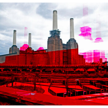 Фотография под названием ""A RED VAGUE RECOLL…" - Roberto Cavalli, Подлинное произведение искусства, Цифровая фотография