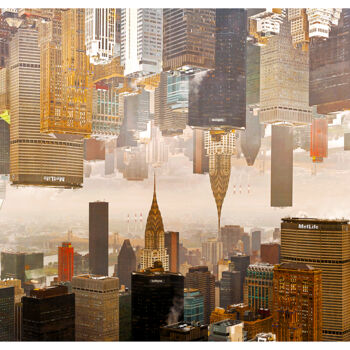 Photography titled ""UPSIDE TOWN" (73)" by Roberto Cavalli, Original Artwork, Digital Photography