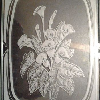 Impressões e gravuras intitulada "vetro 3" por Roby, Obras de arte originais, Gravação