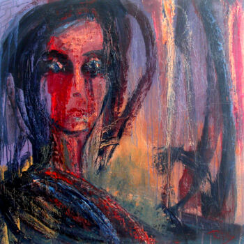 Peinture intitulée "Tania 2" par Roberto Romei Rotondo, Œuvre d'art originale, Huile