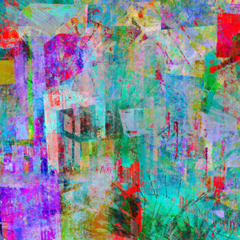 Digital Arts titled "Ficciones_2" by Roberto Saiz, Original Artwork, Digital Painting