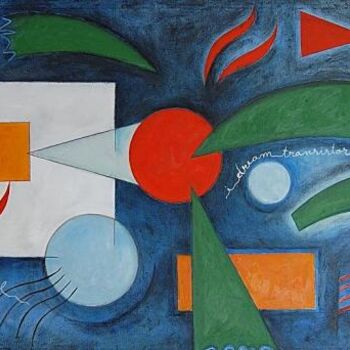 Pintura intitulada "Transistor" por Roberto Borges, Obras de arte originais
