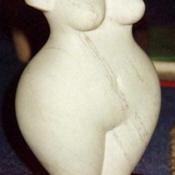 Skulptur mit dem Titel "Torso" von Robert Rachel, Original-Kunstwerk, Stein