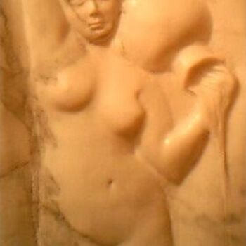 Sculpture titled "Danaida" by Robert Rachel, Original Artwork, Stone