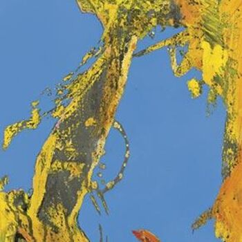 Pittura intitolato "Rivers Edge" da Robin Mols, Opera d'arte originale, Olio