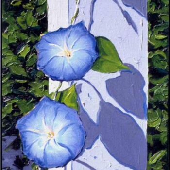 Drawing titled "EDEN MORNING GLORIES" by Robin Mols, Original Artwork