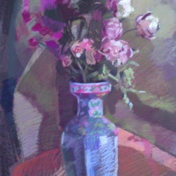 Malerei mit dem Titel "Bouquet" von Robin Frey, Original-Kunstwerk, Öl
