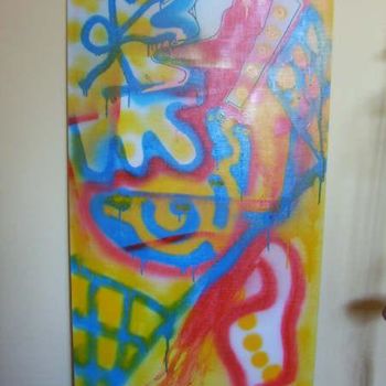 Painting titled "Expresión." by Robrr, Original Artwork, Oil