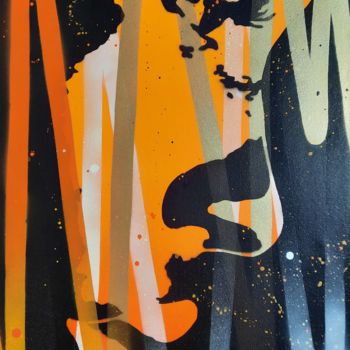 Картина под названием "Sunburn" - Ardo, Подлинное произведение искусства, Рисунок распылителем краски