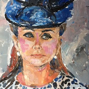 Pittura intitolato "Lady Kate Middleton" da Rodica, Opera d'arte originale, Acrilico