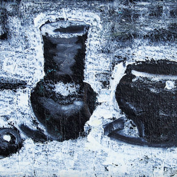 Картина под названием "Без названия" - Родион Андросов, Подлинное произведение искусства, Масло