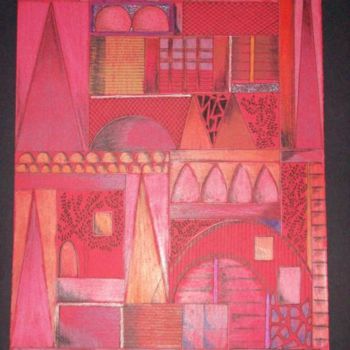 Drawing titled "Residenza dell'emiro" by Rodolfo Marciante, Original Artwork, Other