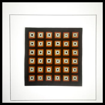 Malarstwo zatytułowany „Squares” autorstwa Rod, Oryginalna praca, Akryl