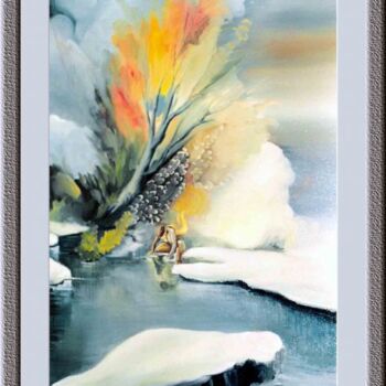 Pintura titulada "Narciso" por Roger Harb, Obra de arte original
