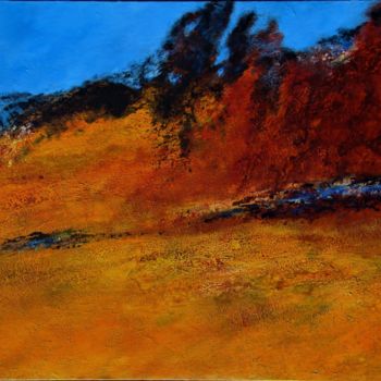 Painting titled "le chant des dunes…" by Roger Rode, Original Artwork, Acrylic