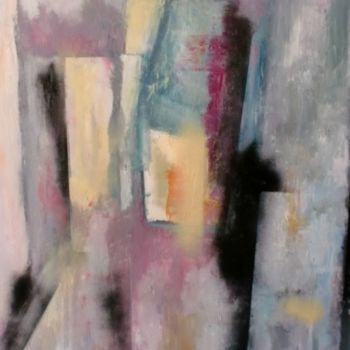 Peinture intitulée "abstracte-88-81x65.…" par Roger Estrany, Œuvre d'art originale