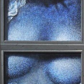 Painting titled "Little Window" by Roger Licot, Original Artwork, Oil