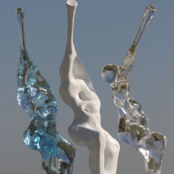 Sculptuur getiteld "MOORE MUSIC" door Art Of Roger, Origineel Kunstwerk
