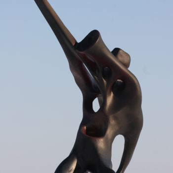 Скульптура под названием "TROMBONE" - Art Of Roger, Подлинное произведение искусства