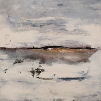 Pintura titulada "entre-ciel-et-terre…" por Marierf, Obra de arte original, Acrílico