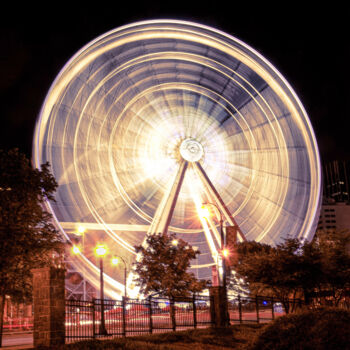 Photographie intitulée "SkyView Atlanta (Fe…" par Rohit Kamboj, Œuvre d'art originale, Photographie numérique