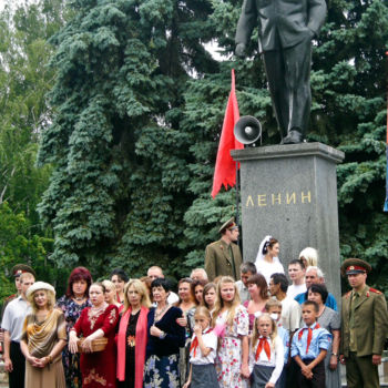 Fotografia zatytułowany „Lenine patronage” autorstwa Roland Bouvier, Oryginalna praca