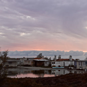 Fotografia zatytułowany „Coucher de soleil e…” autorstwa Roland Bouvier, Oryginalna praca