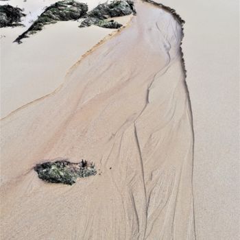 Photographie intitulée "sable-1" par Roland Guyomard, Œuvre d'art originale, Photographie numérique