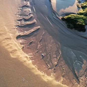 Photographie intitulée "bout de plage" par Roland Guyomard, Œuvre d'art originale, Photographie numérique