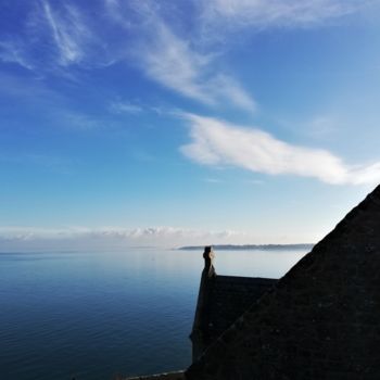 Photographie intitulée "bleu du ciel" par Roland Guyomard, Œuvre d'art originale, Photographie numérique