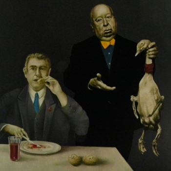 Schilderij getiteld ""Sans Paroles"" door Roland Delcol, Origineel Kunstwerk, Olie