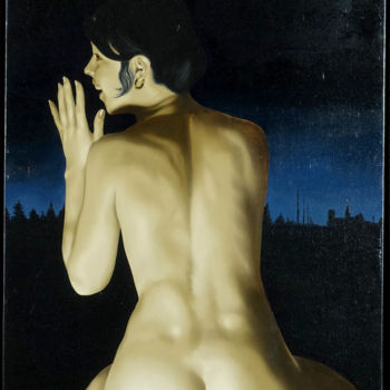 Painting titled ""Sans Paroles"" by Roland Delcol, Original Artwork