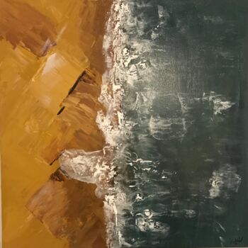 Pintura titulada "Swell" por Romain Bellet, Obra de arte original, Acrílico Montado en Bastidor de camilla de madera