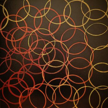 Картина под названием "Ivresse" - Romain Bly, Подлинное произведение искусства, Акрил