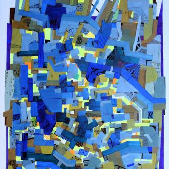 Pintura intitulada "BLUE MONDAY" por Romain Fontaine (Neist), Obras de arte originais, Acrílico