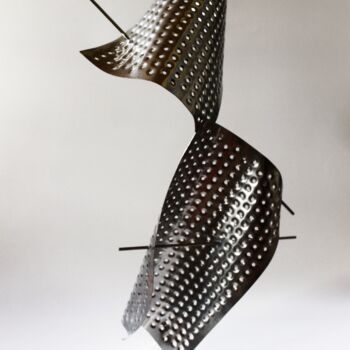 Скульптура под названием "Sail" - Roman Rabyk, Подлинное произведение искусства, Нержавеющая сталь