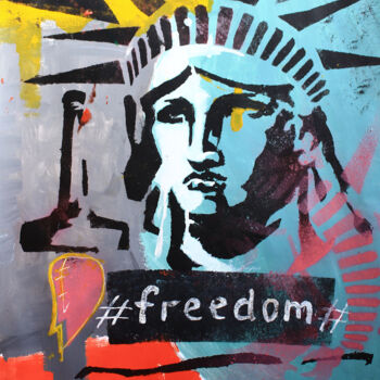 Malarstwo zatytułowany „Liberty” autorstwa Roman Rabyk, Oryginalna praca, Akryl
