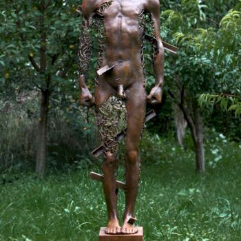 Escultura intitulada "New Dawn, or the Da…" por Roman Rabyk, Obras de arte originais, Plástico