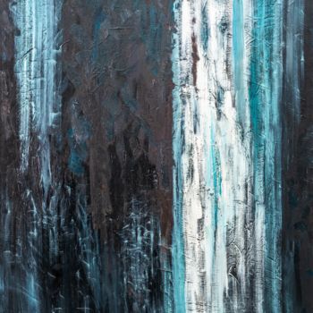 Картина под названием "Энергия" - Роман Выдрин, Подлинное произведение искусства, Масло Установлен на Деревянная рама для но…