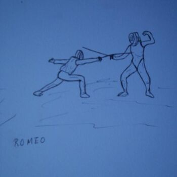 Zeichnungen mit dem Titel "Desnhos_Romeo_Zanch…" von Romeo Zanchett, Original-Kunstwerk