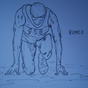 Desenho intitulada "Desnhos_Romeo_Zanch…" por Romeo Zanchett, Obras de arte originais