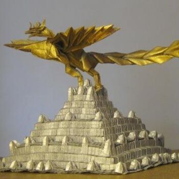 Инсталляция под названием "Temple et phoenix" - Romain Pauchet, Подлинное произведение искусства