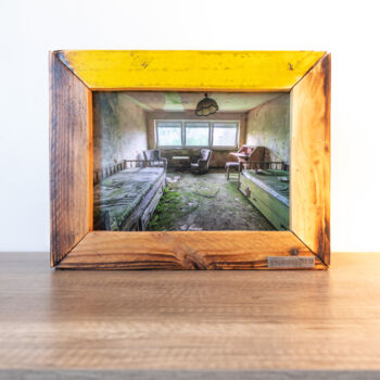 Fotografie getiteld "L'Hotel" door Romuald Crusson (RC.Photography), Origineel Kunstwerk, Hout