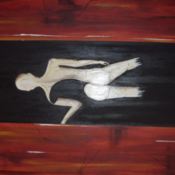 Malerei mit dem Titel "APPROXIMATION 3" von Romu, Original-Kunstwerk, Acryl