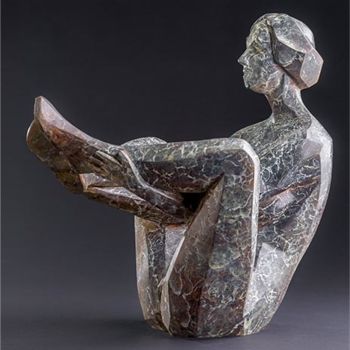 Скульптура под названием "„Acrobat”" - Romuald Wisniewski, Подлинное произведение искусства, Литьё