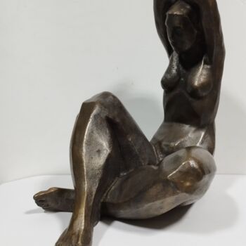 Скульптура под названием "311943653-521274879…" - Romuald Wisniewski, Подлинное произведение искусства, Металлы