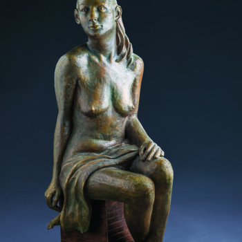 Sculpture intitulée "Ewa" par Romuald Wisniewski, Œuvre d'art originale, Métaux