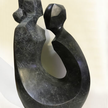 Sculpture titled "Desire" by Romuald Wisniewski, Original Artwork, Bronze